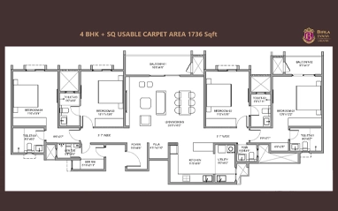 Birla Evara  ground floor plan